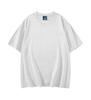 Camiseta de algodón lavado, cuello redondo, manga corta, algodón peinado, ropa de clase para niños, camisa publicitaria, ropa para padres e hijos, ropa de trabajo grupal, impresión de camisetas