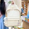 Mochila Escolar Meninas Ensino Fundamental Estudantes do Ensino Médio Estudantes Universitários Ins All-match Feminino Coração Juvenil Tesouro Mochila Feminina