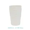 Vaso de Cerâmica Padrão Retro Morandi Macaron Estilo Europeu Relevo Tridimensional Universal para Arranjo de Flores Suculentas Mesa Varanda