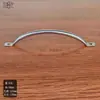 Manija de acero inoxidable montada en superficie tabla de cortar tabla pegajosa manija simple cajón de estilo antiguo versátil reposabrazos accesorios para muebles hebilla de manija