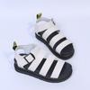 Cross Border plus size sandálias femininas 2024 verão novo feminino fivela romana bico aberto sapatos de praia plataforma sapatos femininos sandálias