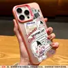 Las Pegatinas de Anime Son Adecuadas para Fundas de Teléfono iPhone 17 Pro Max, 16 Plus, Plateadas Coloridas 15, 14, 13 y Fundas Personalizadas Apple 12