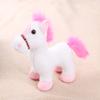 Boneca Cavalo Branco Marten Boneca Cavalo Boneca de Pano Infantil Mascote do Ano do Cavalo Presente de Aniversário Enfeites Fofos