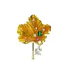 Elegante Simples para o Trabalho Elegante Alto Padrão Gola de Terno Broche de Joia com Zircônia Luxo Nicho Acessórios de Broche