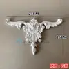 Flores de Canto de Gesso Estilo Francês, Flores Centrais de Parede, Parede de Fundo, Parede do Sofá, Parede da TV, Cantos de Flores em Relevo, Flores Esculpidas, Flores de Cabeçalho de Porta Estilo Europeu