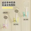 Soporte de alcachofa de ducha de mariposa, un imprescindible para la instalación del baño, no requiere taladro, ajustable y móvil, adecuado para alcachofas de ducha infantiles