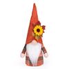 2026 Festival da Colheita de Novos Produtos Transfronteiriços Girassol Rudolph Boneco Sem Rosto de Ação de Graças Estatueta para Display de Mesa Janela