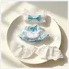 Roupas para Boneca Zsiga Primavera e Verão Vestido de Empregada Roupas para Boneca de 10cm Roupa de Gatinho Pernudo Roupas para Boneca Yuy Jade