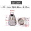 Reloj Colgante de Aleación de Zinc Tope de Cuerda con Capucha para Ropa Hebilla de Acabado Elástico para Cintura de Ropa Hebilla Decorativa Galvanizada Herrajes al por Mayor