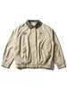 Chaqueta de Trabajo Retro Americana Nanxia con Bordado Desgastado, Nueva Primavera y Otoño Holgada Casual Bloque de Color Solapa Abrigo