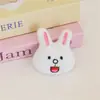 Novo broche de pelúcia DIY fofo urso coelho boneca pingente desenhos animados acessórios de boneca de pelúcia artigos femininos