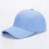 Gorras de Béisbol Personalizadas Transfronterizas con Logo Impreso y Bordado, Gorras de Béisbol Lisas de Color Sólido Estilo Europeo y Americano, Coloridas