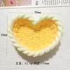 Cesta Tridimensional Simulada en Forma de Corazón Accesorios para Pasadores Hechos a Mano DIY Adornos de Pegamento Cremoso Piezas de Resina Venta al por Mayor