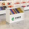 Gabinete de exhibición y recolección de humo integrado, multifuncional, vidrio templado transparente de cuatro lados, gabinete de conveniencia para cigarrillos, estante para cigarrillos de supermercado, caja registradora
