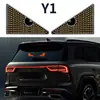 Luz LED Decorativa Ojo del Diablo USB para Coche Ojo Ventana Trasera Parabrisas Sin Cableado Expresión Luz Ambiental Decorativa