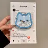 Gato de Dibujos Animados, Oso y Conejo Adecuado para Soporte Magnético Magsafe Super Adsorción Retráctil de Escritorio Bolsa de Aire
