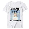 Camiseta europea y americana transfronteriza de Amazon Tylor Ers r 0 Ccert r Crewc Camiseta de manga corta europea y americana para hombre y mujer