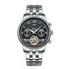 Reloj de Hombre Suizo AILANG AILANG Reloj Mecánico Automático Tourbillon Reloj de Hombre Multifuncional Correa de Acero Impermeable