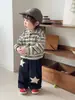 Nuevo abrigo de otoño para bebés, ropa para bebés para primavera y otoño, sudadera a rayas elegante estilo coreano, chaqueta casual