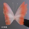 Nova Borboleta Iridescente Arranjo Jardim Monet Rede de Seda Flor Artística Decoração de Janela de Casamento Adereços Borboleta Tecido de Seda
