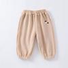 Calças compridas forradas de lã infantil calças de lã de algodão para bebê roupas de inverno engrossadas outono e inverno meninos e meninas calças quentes de bebê