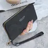 Carteira de Mão Feminina Longa 2023 Novo Estilo Coreano Bolsa de Mão Multifuncional Porta-Cartões Bolsa para Celular Porta-Moedas Carteira Feminina