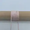 Em estoque corda de poliéster 2mm com núcleo torcido, corda de guarda-chuva mesclada, puxador de bolsa, tecelagem manual, corda para pendurar DIY, decoração de cauda de puxar à prova de vento, pingente de gota