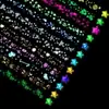 Estrella Degradada Origami Tiras de Papel Estrella Luminosa Origami para Doblar Estrellas Origami Hecho a Mano Papel de Color Hecho a Mano Especial Doble Cara