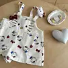 Conjunto de Petos Elegantes Timo para Bebé Niña Verano 2026 Nueva Moda para Niños y Bebés Niñas Moderno y a la Moda