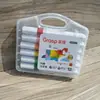 Rotulador acrílico Master 9500, de gran capacidad, con varilla triangular, apilable, de color, impermeable, lavable, 60 colores