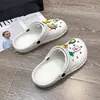 Zuecos de moda para mujer, antideslizantes, lindos y femeninos, sandalias de playa de punta cerrada para verano, adecuados para usar al aire libre, zapatos de enfermera, pantuflas de suela gruesa