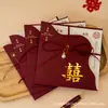 Convites de Casamento 2026 Novo Estilo Convites de Casamento Papel Simples de Alta Qualidade Nicho Convite para Banquete de Casamento Impressão