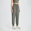 Pantalones de Yoga de Fitness de Cintura Alta con Cordón Transfronterizo de Secado Rápido Sueltos Casuales Harlan hasta el Tobillo para Correr Deportes Protección Solar para Mujer