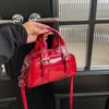Bolso de mano cuadrado pequeño de moda para mujer, bolso de hombro informal sencillo, bolso cruzado de diseño moderno de verano 2024