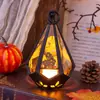 Decoraciones de Halloween Bolso Infantil Linterna de Calabaza Accesorios para Ambiente de Fiesta Adornos de Escritorio Regalos Luces Nocturnas