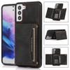 Nova Capa para Celular Samsung S24UITRA Dobrável Skin-Sense Multi-Cartão Capa Protetora para Celular com Inserção de Cartão Capa de Couro
