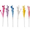 Bolas de Espuma de Tulipán, Tallos de Juncia, Adornos para Jarrones de Mesa, Rosas, Decoraciones de Flores Artificiales, Flores Falsas