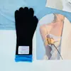 Guantes de Punto con Pelo de Conejo para Pantalla Táctil, Muñeca Larga, Estilo Coreano Nuevo, Otoño e Invierno, Cálidos, Color Fresco, Bufanda Pequeña, Combinan con Todo