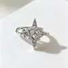 Brinco de Clipe Estrela Cintilante com Zircônia para Mulheres Sem Orelhas Furadas Nicho Único Brincos Requintados Leve Luxo Sensação de Alto Padrão Joia de Orelha Clipe de Cartilagem de Orelha