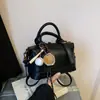 Outono 2024 Nova Bolsa com Cinto Tendência Simples Casual Versátil Bolsa de Mão Moda de Comércio Exterior Popular Bolsa de Ombro Transversal Feminina