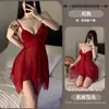 Gato Noturno Lingerie Erótica Doce Renda de Malha Patchwork Decote Profundo Tentação Sexy Transparente Costas Abertas Camisola Pijama para Casa