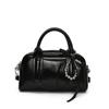 Primavera y Verano Nuevo Estilo Moda Moderna Portátil Bolso de Boliche para Mujer Versátil Dulce para Viaje al Trabajo Hombro Cruzado