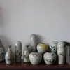 Oferta Especial Vaso Barato: Novo Vaso Pequeno de Cerâmica Estilo Chinês, Recipiente de Flores Pintado à Mão Jingdezhen, Decoração Vintage Zen para Mesa de Chá