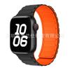 Adecuado para Apple Watch 678910 Generación Silicona Magnética S12 Bloqueo de Color Correa de Reloj Workwear Iwatch11