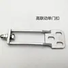 Manija de Acero Inoxidable con Base Redonda y Acción Doble para Gabinete de Vapor, Cerradura de Puerta de Almacenamiento en Frío, Horno Termostático, Manija de Horno Industrial