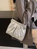 Bolso Tote para Mujer, Estilo Coreano, Gran Capacidad, Bolso de Hombro Plegado para el Trabajo y los Viajes Diarios, Moda Primavera 2026, Bolso Simple de Axila