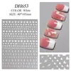 Pegatinas para Uñas de Corazón Personalizables, Lote Mixto de Varios Estilos, Corazón de Color Sólido Simple Versátil Plano, Pegatinas para Uñas DIY Estilo Dh