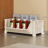 Prateleira de Armazenamento para Cozinha, Multicamadas, Móvel, Carrinho Doméstico para Cestas de Legumes, Organizador de Armazenamento de Frutas