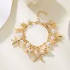 Collar Bohemio de Estrella de Mar, Caracola y Perla Estilo Exagerado Vacaciones en la Playa Nuevo Accesorio de Concha de Círculo Único Concha