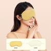 Máscara de ojos para dormir de doble cara, cálida y fría, de doble propósito, que sombreado, sin presión, transpirable, para la hora del almuerzo en la oficina para aliviar la fatiga, máscara de ojos de seda helada